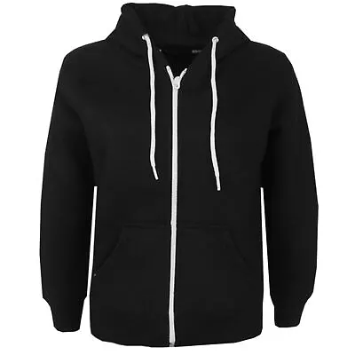 Buy New Kids Children Girls Boys Zip Up Plain Hoodie Jacket Hooded Zipper Sweatshirt • 9.99£