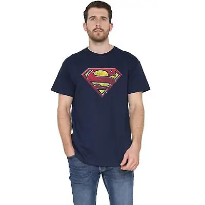 Buy DC Comics Mens T-Shirt Superman Pop Logo Top Tee S-2XL Official • 13.99£