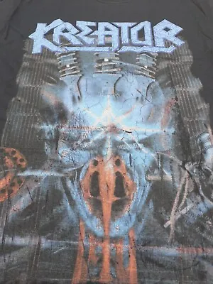 Buy Kreator Cause For Conflict  Size Small. Black Shirt Official • 12.99£