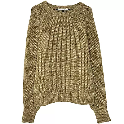 Buy 10Days Amsterdam Womens Sweater Large Gold Alpaca Long Sleeve Raglan Heavyweight • 71.03£