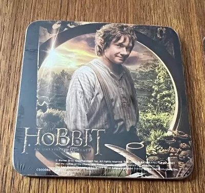 Buy The Hobbit Drinks Coaster Mat Bilbo Baggins Lord Of The Rings Film Merch • 2.99£