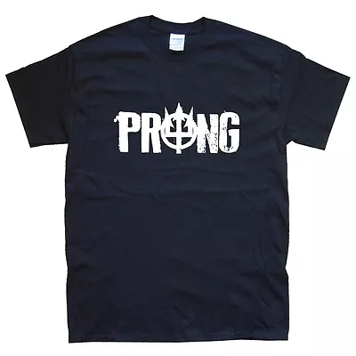 Buy PRONG T-SHIRT Sizes S M L XL XXL Colours Black, White  • 15.59£