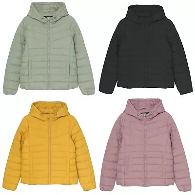 Buy 4 Colors Available, Rrp £40, New Zara Lefties Basic Soft Hooded Puffer Jacket,  • 17.99£