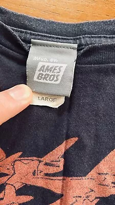 Buy Ames Bros T-Shirt AIRPLANE MOWER Blue (Pearl Jam) • 9.99£