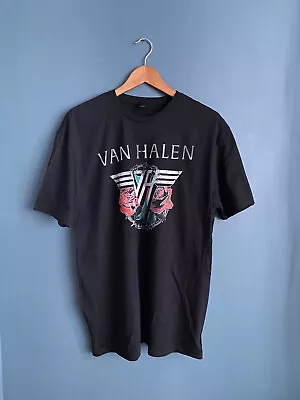 Buy Van Halen Black Gildan Soft Style TShirt Mens Large • 5£