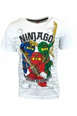Buy Ninja LEGO T-shirts Boys Short Sleeve Top • 7.89£