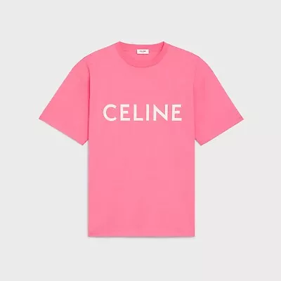Buy CELINE Flamingo Paink & White Mens T-Shirt - UK XL / Extra Large Fit - £550 RRP • 400£
