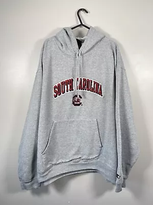 Buy Starter Embroidered Grey Hoodie Vintage South Carolina Collegiate Size XL • 29.99£