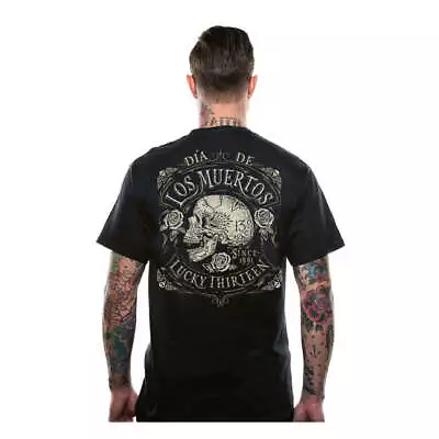 Buy Lucky 13 Dead Skull T-Shirt Black • 30.99£