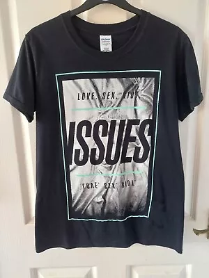 Buy ISSUES Love Sex Riot Black Band T-shirt Size S - Excellent • 10£