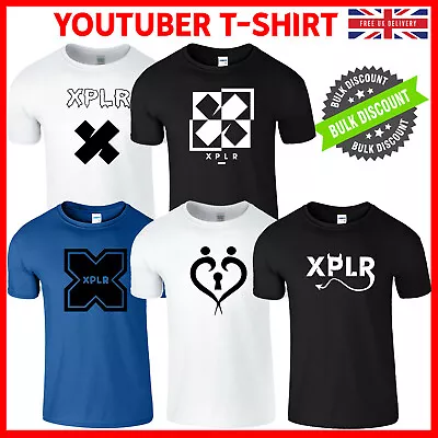 Buy XPLR Mens Kids T-Shirt Youtuber Sam&Colby Vlogger Funny Gaming Adults Xmas Tee • 7.99£
