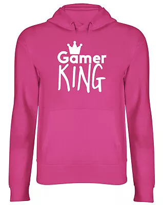 Buy Gamer King Mens Womens Hooded Top Hoodie • 17.99£