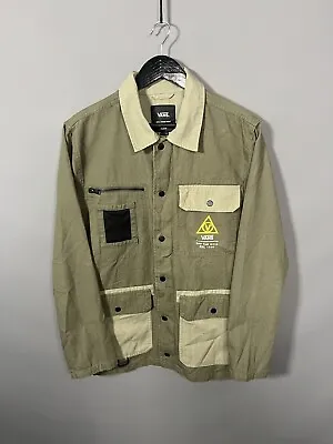 Buy VANS DRILL CHORE Jacket - Size Medium - Green - Great Condition - Men’s • 49.99£