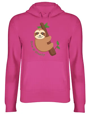 Buy Funny Sloth Hoodie Mens Womens Slow & Steady Top Gift • 17.99£