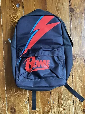 Buy DAVID BOWIE Lightning Backpack Rock Sax (Adult Size) • 25£