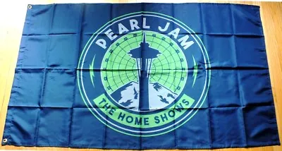 Buy Pearl Jam 2018 Seattle Home Shows Banner Flag Official Tour Concert Merch • 241.28£