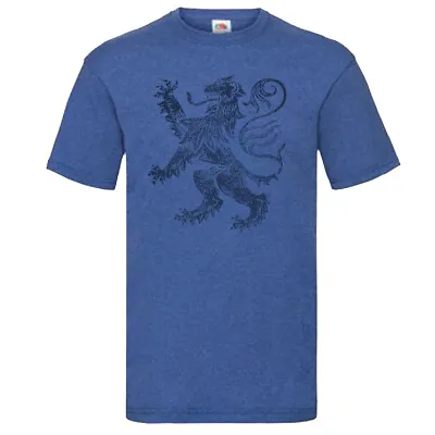 Buy Scottish Lion T-shirt Home Nations Birthday Gift SCT Football Fan • 14.99£
