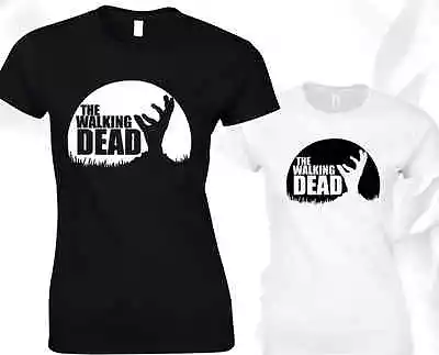 Buy Walking Dead Hand T Shirt Ladies Zombie Daryl Dixon Rick Grimes • 7.99£