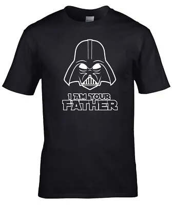 Buy I Am Your Father, Darth Vader, Star Wars, Fathers Day T Shirt Size Small To 3xl • 9.50£