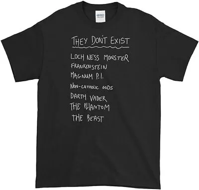 Buy Father Ted T-shirt Don't Exist Loch Ness Monster Magnum PI Var Sizes S-5XL • 14.99£