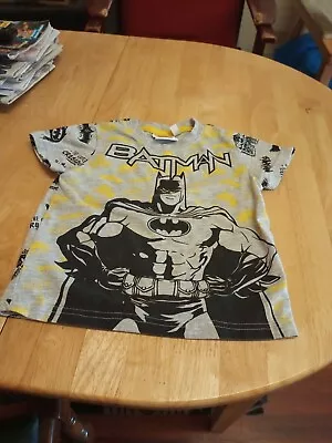 Buy Boys Batman T Shirt 2/3 Years • 1.50£