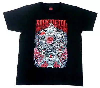 Buy BABYMETAL  CALIFORNIA METAL FOX TURN BACK Ver.  TEE (T-shirt) Black S Size • 36.10£