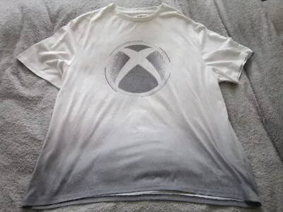 Buy X Box Gamer Summer Mans T Shirt,3xl,grey To White Fusion. • 12.99£