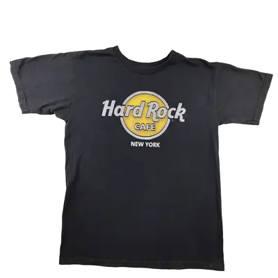 Buy Hard Rock Cafe New York T Shirt Tee Size S Black Unisex Adults Music Graphic • 12.99£