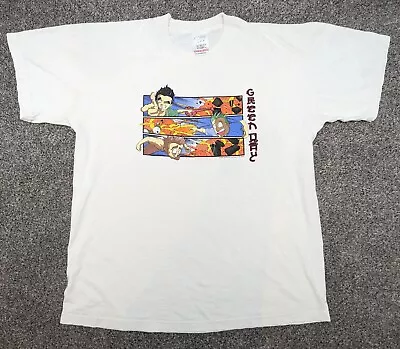 Buy Vintage 2000 Green Day Super Fantastic Giant Robot Tour T-shirt Large Anime • 100£