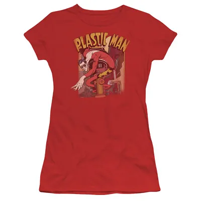 Buy Plastic Man   Plastic Man Street  Women's Adult Or Girl's Junior Babydoll Tee • 32.23£