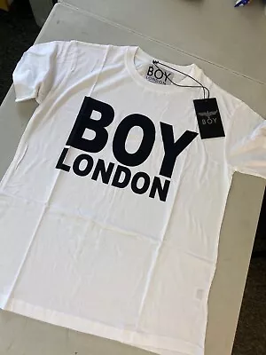 Buy Boy London White Og Vintage T Shirt Unisex Onesize Selfridges Punk • 14£