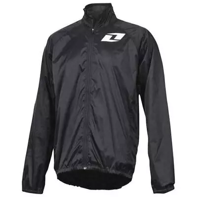 Buy One Industries Mens Atom Windbreaker Jacket Packable Coat Black Mtb • 24.95£