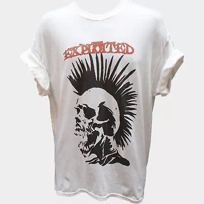 Buy The Exploited Hardcore Punk Rock Short Sleeve White Unisex T-shirt S-3XL • 14.99£