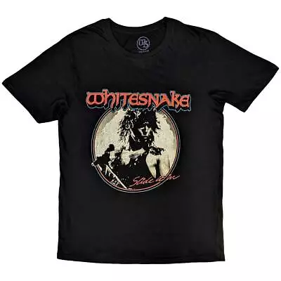 Buy Whitesnake Slide It In Black T-Shirt NEW OFFICIAL • 16.59£