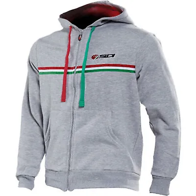 Buy Sidi Official Casuals Taranto Fleece Zip Up Hoodie Jacket - Grey • 39.99£