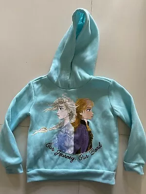 Buy Disney Frozen II Hooded Jacket - Girls - Size 5 • 10.41£