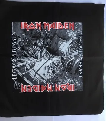 Buy Iron Maiden, Bandana Merch Official + Set  List Tour  Legacy Of The Beast  • 16.40£