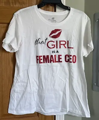 Buy That Girl Is A Female CEO - Women's 2X T-Shirt - NWOT • 17.37£
