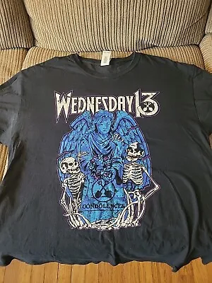 Buy Wednesday 13 Condolences T-Shirt XL • 24.10£