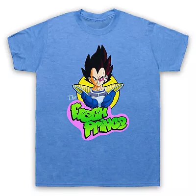 Buy Dragon Fresh Prince Ball Of Planet Vegeta Dbz Super Saiyan Adults Parody T-shirt • 17.99£