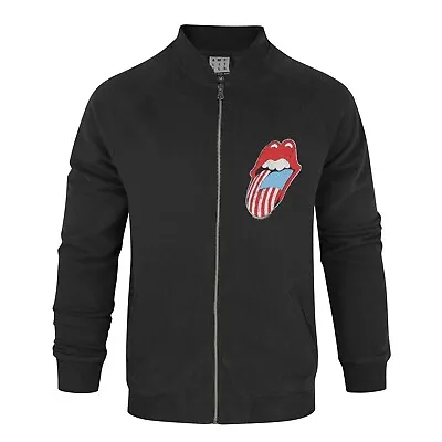 Buy Amplified Mens The Rolling Stones Bomber Jacket NS6412 • 66.77£