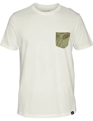Buy Hurley Jjf Pilot Maps Short Sleeve T-Shirt In Sail • 25£