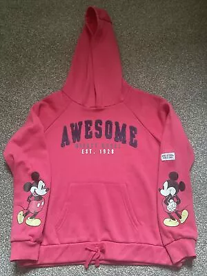 Buy Girls Mickey Mouse Hoodie 11-12 Years • 1.50£