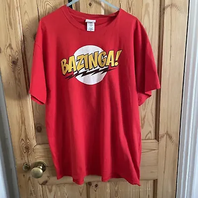 Buy Big Bang Theory T Shirt Warner Bros XL • 10.95£