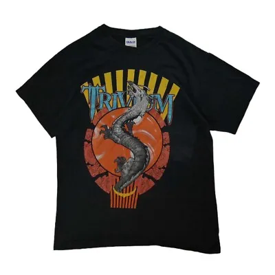 Buy Trivium Tour T-Shirt Black Crusade Black - Size Men's M • 19.99£