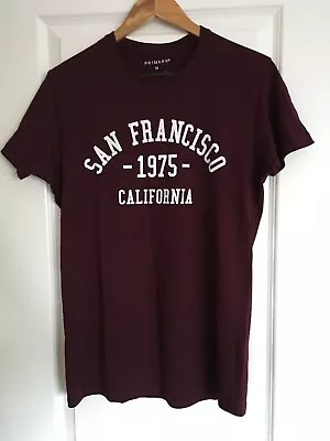 Buy Mens SAN Francisco T Shirt - Short Sleeves- Multi Colour - Size Medium Brand NEW • 4.99£