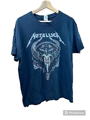 Buy Metallica T Shirt Viking Hardwired To Self Destruct Official Black Size L UK • 12.99£