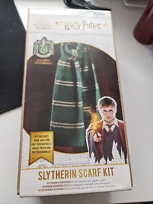 Buy Harry Potter Scarf Kit Slytherin House Wizarding World Brand New  • 12£