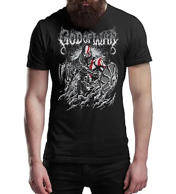 Buy God Of War Halloween T-Shirt Adults & Kids Horror Movie & Gaming T-Shirts Men • 11.95£