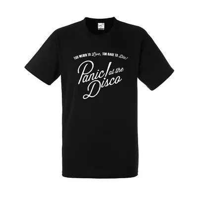 Buy Panic! At The Disco T Shirt Inspired Too Weird To Live, Too Rare To Die Top Gift • 10.79£